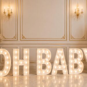 OH BABY Marquee Letters